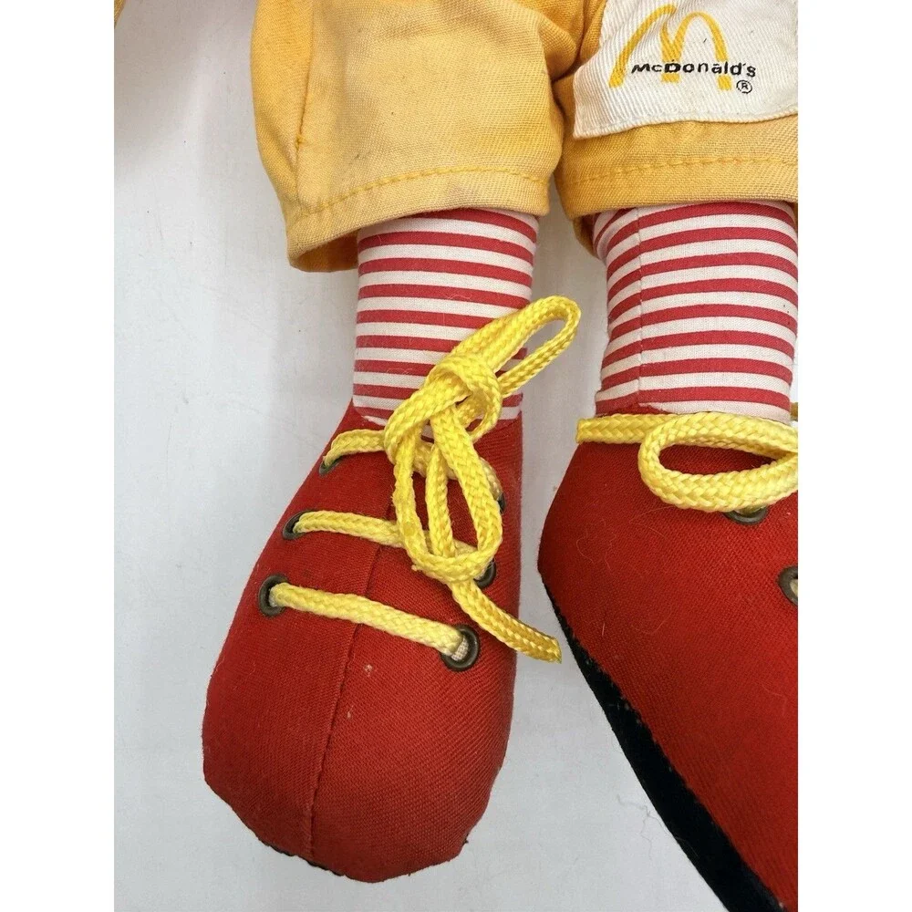 Vintage Ronald McDonald Plush Doll 1984 15